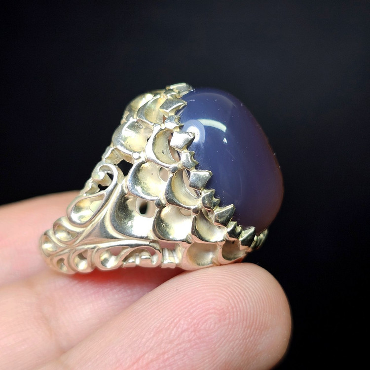 انگشتر مردانه نقره