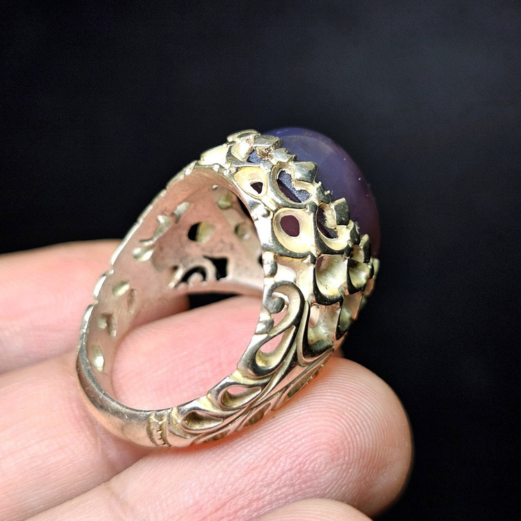 انگشتر نقره مردانه