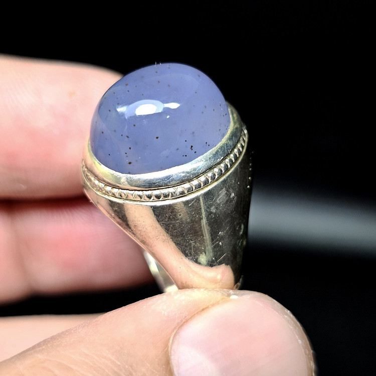 انگشتر عقیق نقره