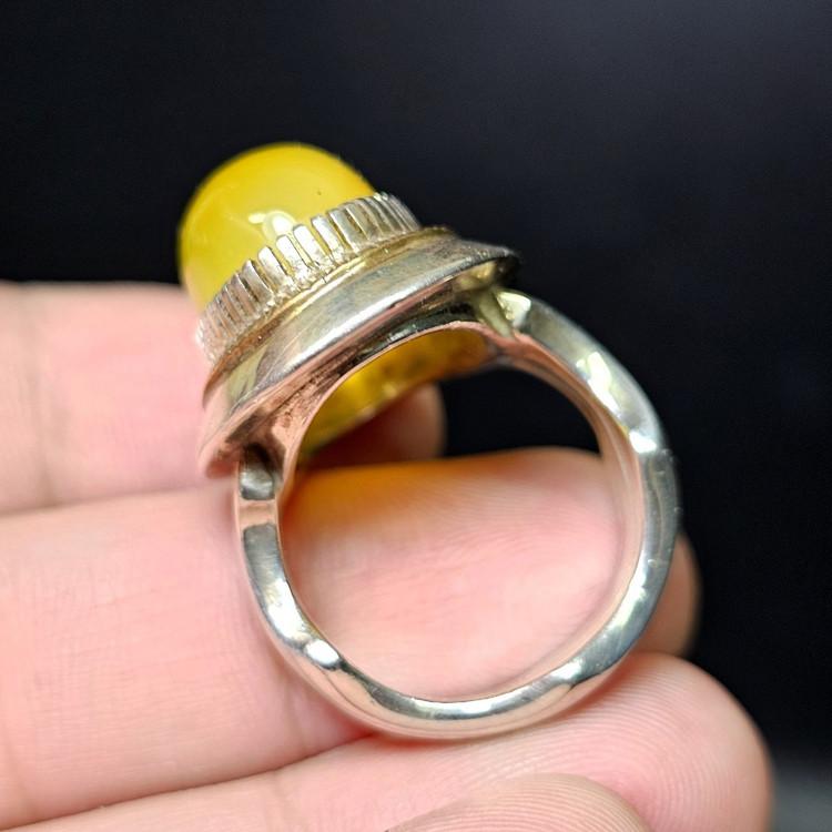 انگشتر دست ساز نقره