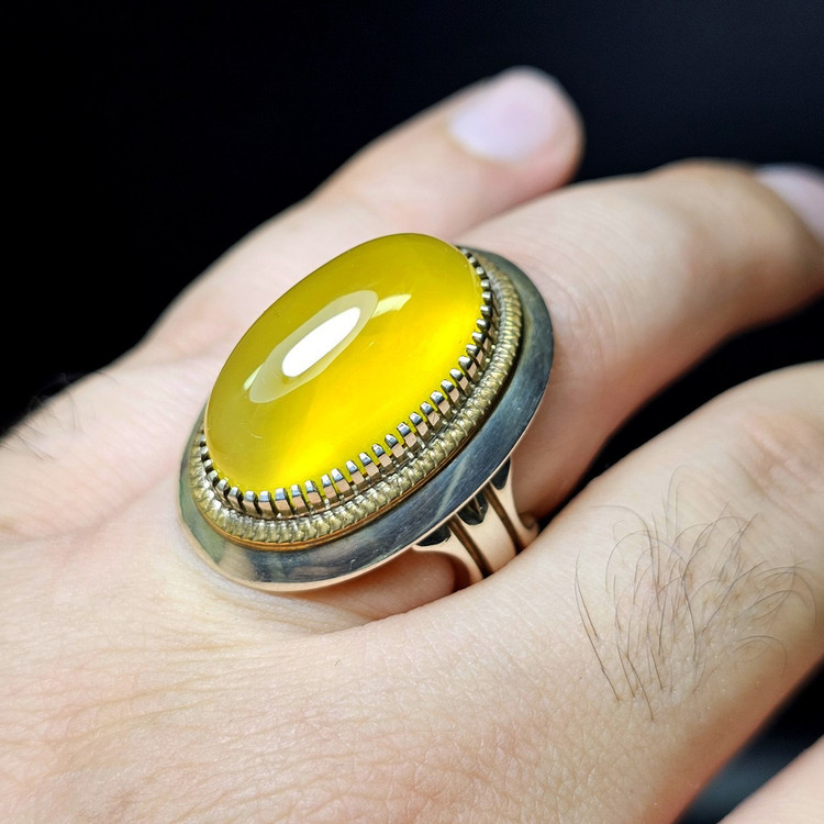 انگشتر نقره عقیق