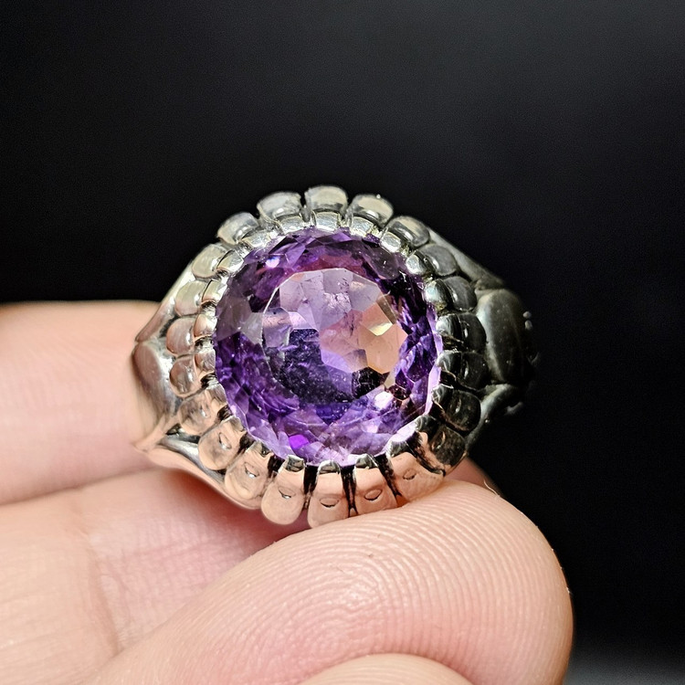 انگشتر نقره مردانه