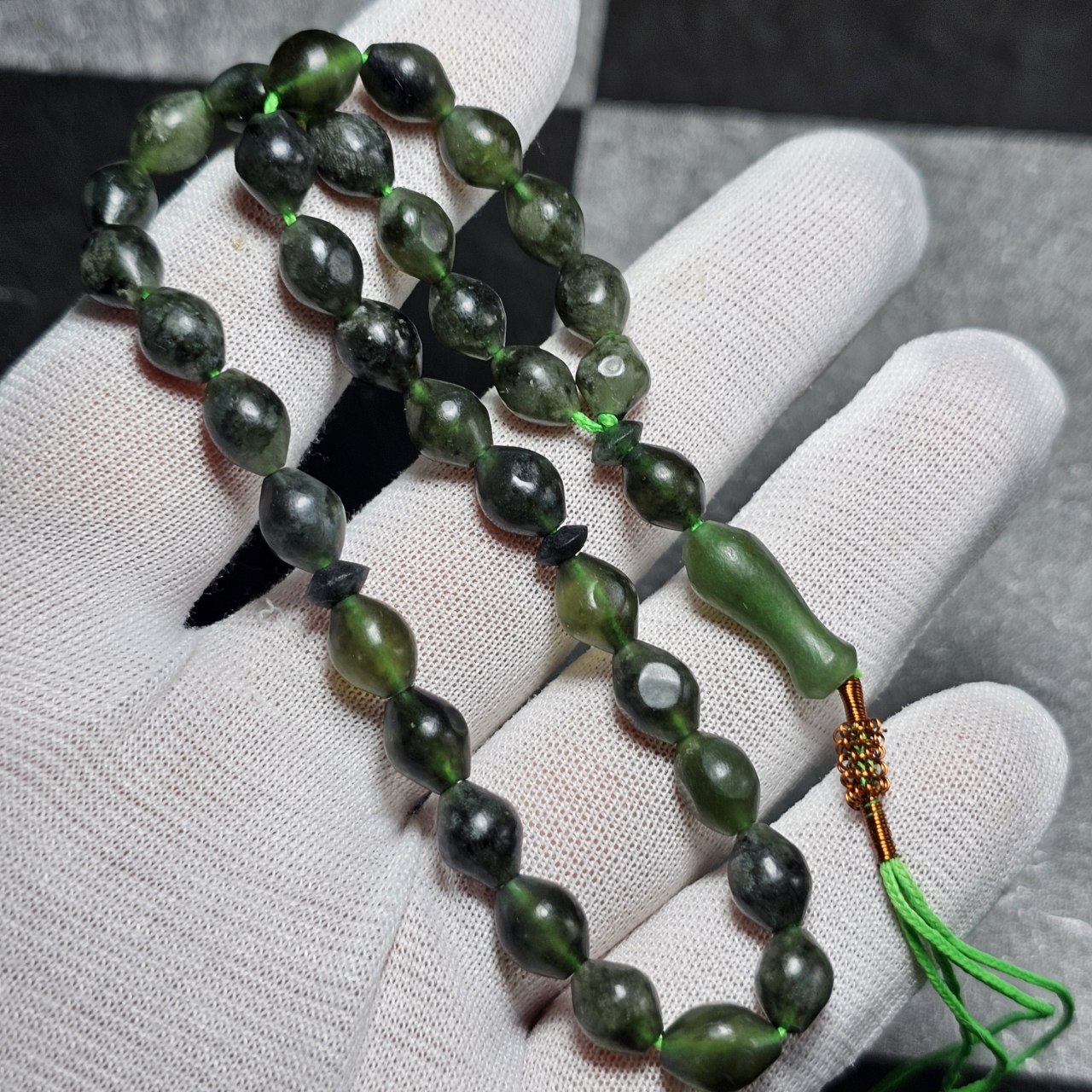 تسبیح ۳۳ دانه شاه مقصود معدنی کد  36354