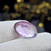 نگین سنگ آمیتیست معدنی کد 35583