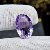 نگین سنگ آمیتیست معدنی کد 35583