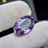 نگین سنگ آمیتیست معدنی