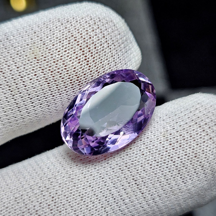 نگین سنگ آمیتیست معدنی