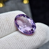 نگین سنگ آمیتیست معدنی کد 35583