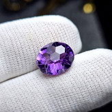 نگین سنگ آمیتیست معدنی کد 35584