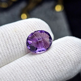 نگین سنگ آمیتیست معدنی کد 35584