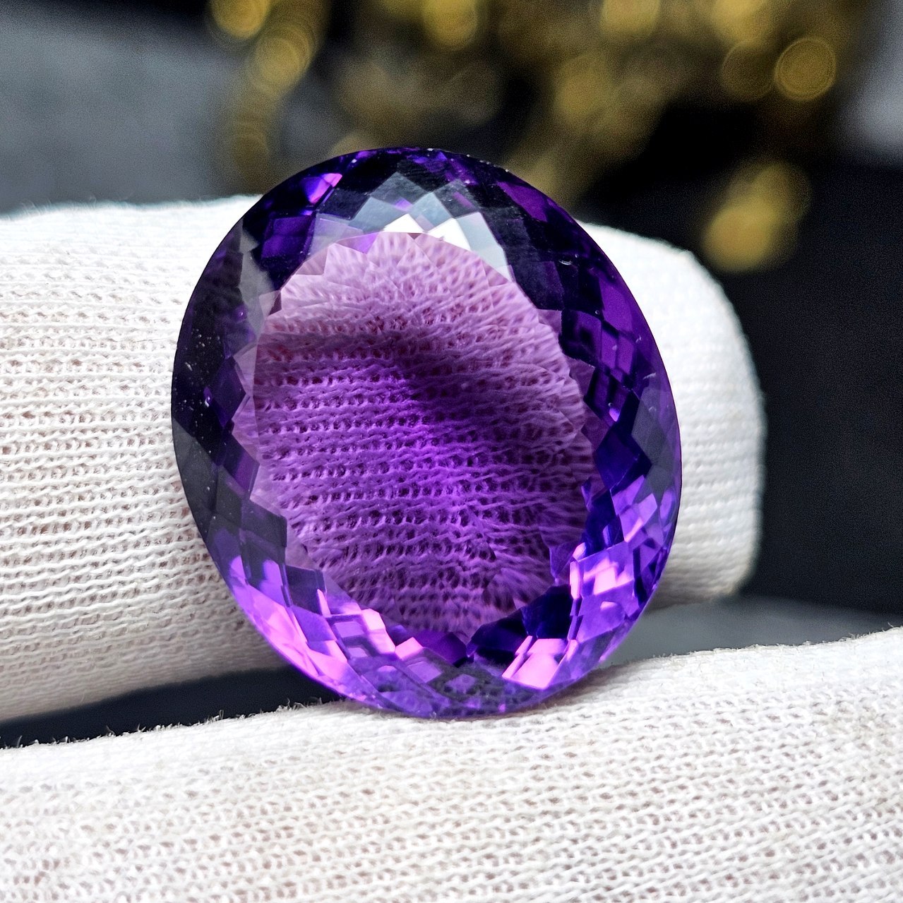 نگین درشت سنگ آمیتیست پاک معدنی کد S3653