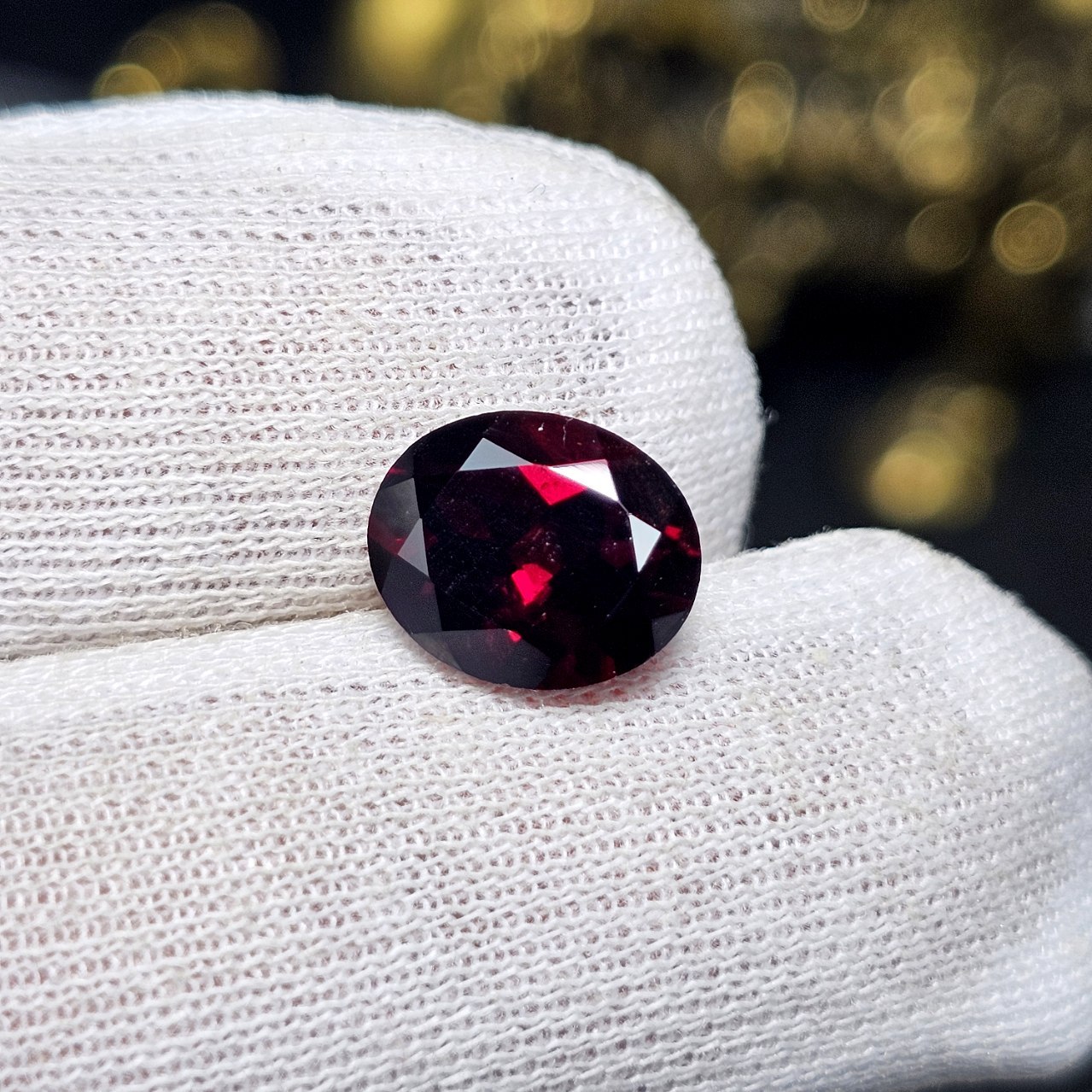 نگین سنگ طبیعی گارنت رودولایت معدنی کد S3659