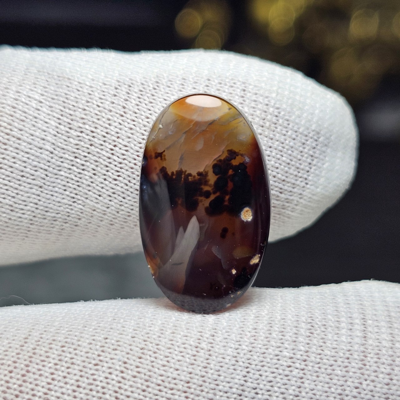 نگین سنگ عقیق معدنی خراسانی کد 36158