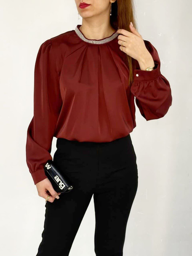 شومیز زنانه جلو بسته کد M1103
