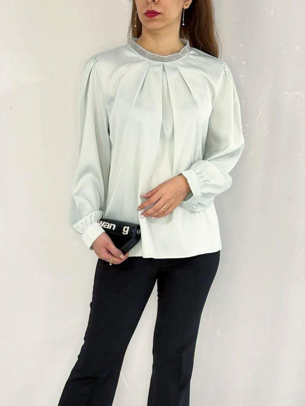 شومیز زنانه جلو بسته کد M1103