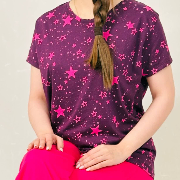 ست بلوز و شلوار راحتی زنانه برند اچ اند ام️ کد M1176