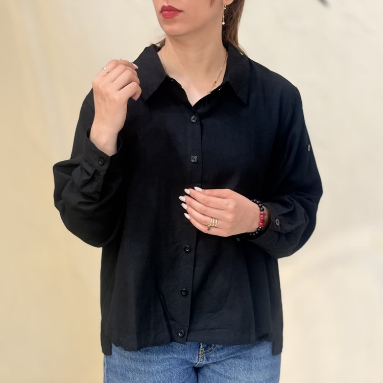 شومیز زنانه ساده️ کد M1191