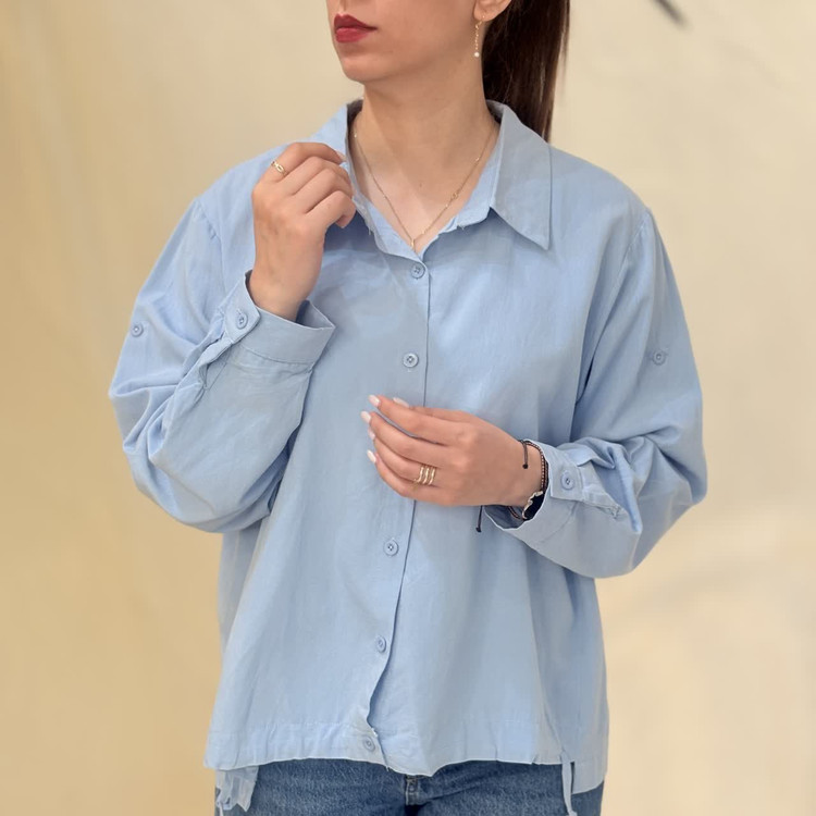 شومیز زنانه ساده️ کد M1191
