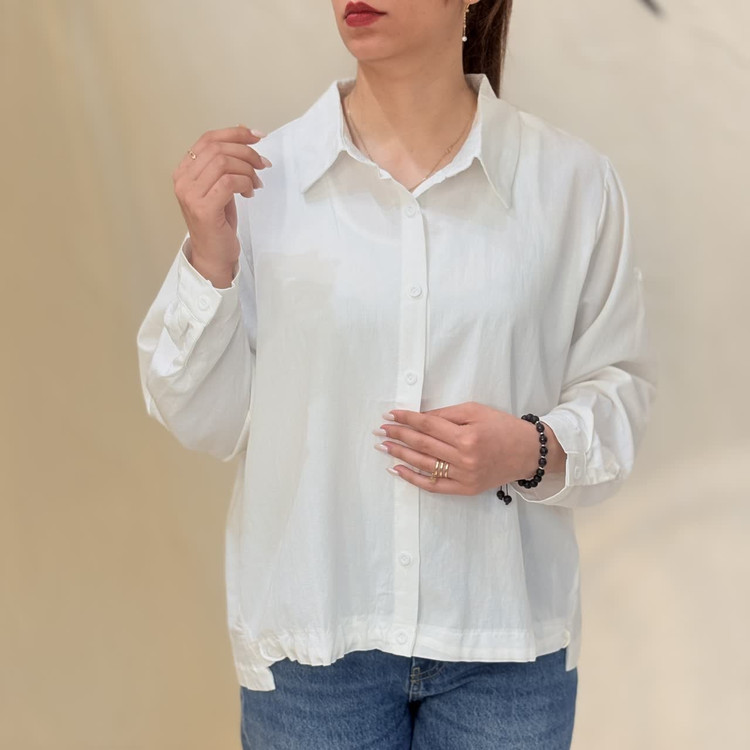 شومیز زنانه ساده️ کد M1191
