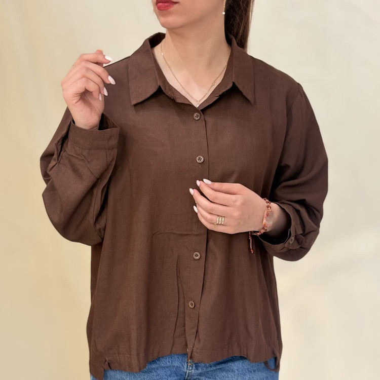 شومیز زنانه ساده️ کد M1191