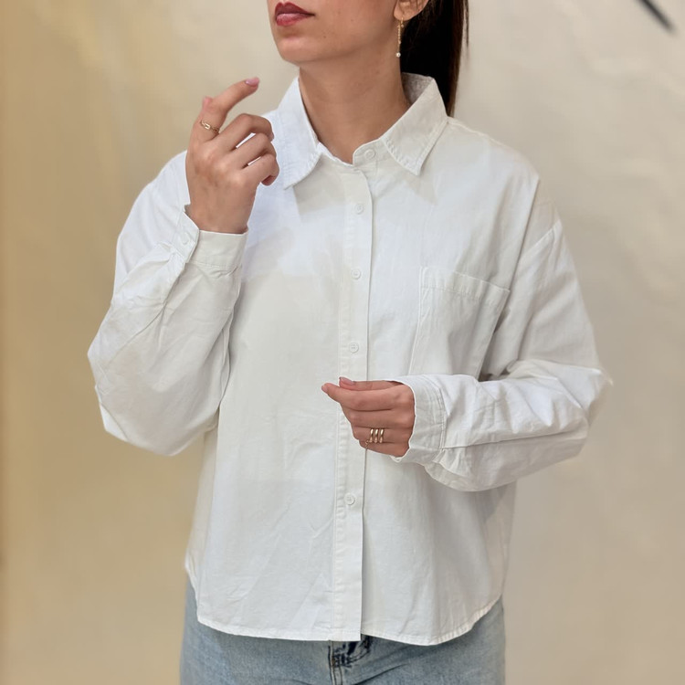 شومیز کتان زنانه ساده️ کد M1195