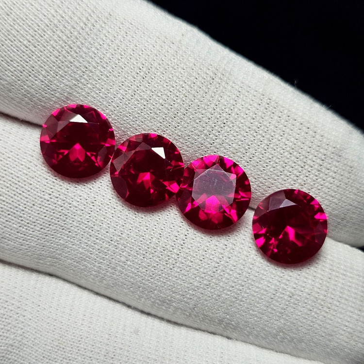 ست نگین سنگ یاقوت سرخ شمش کد 38962