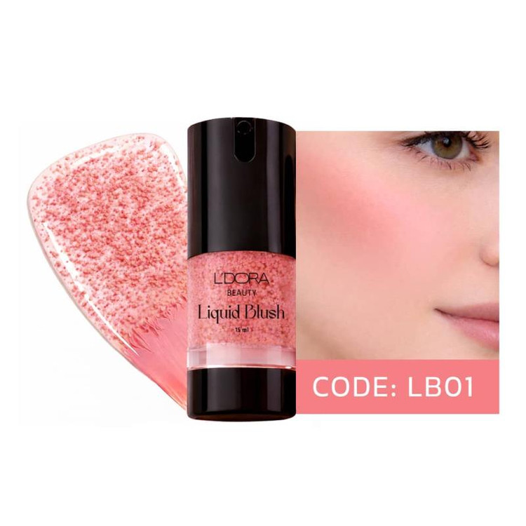 رژگونه مایع کد LB 01 مناسب انواع پوست