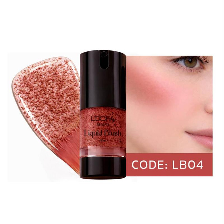 رژگونه مایع کد LB 04 مناسب انواع پوست