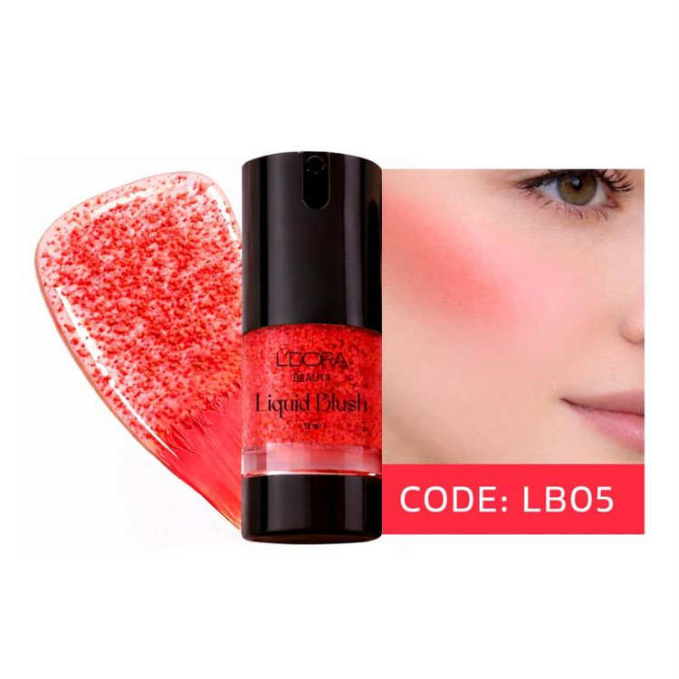 رژگونه مایع کد LB 05 مناسب انواع پوست