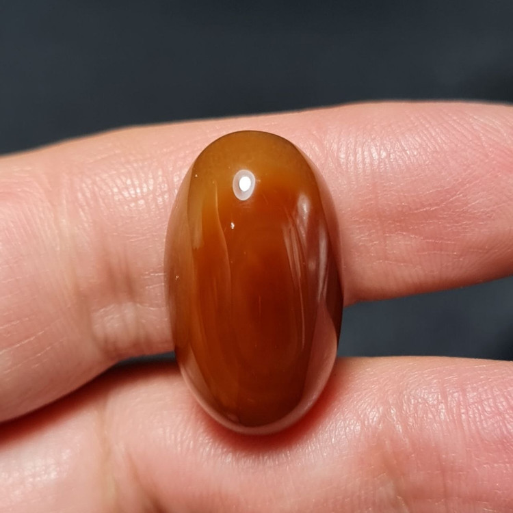 نگین سنگ عقیق جزع معدنی خراسان کد T2369