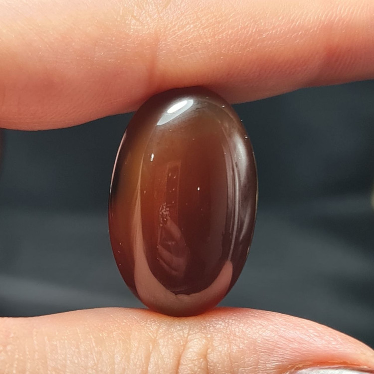 نگین درشت سنگ عقیق معدنی خراسان کد T2376