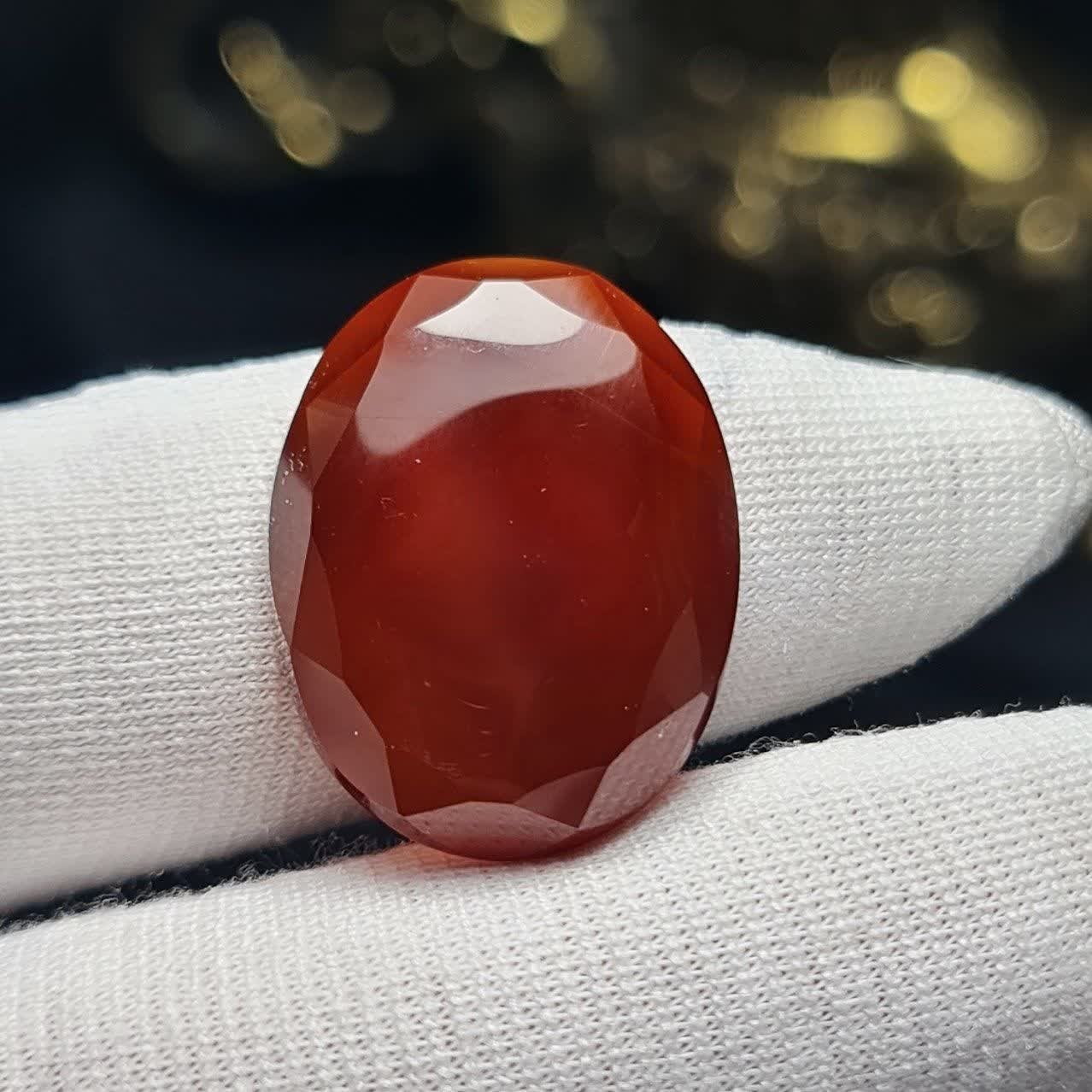 نگین سنگ عقیق معدنی خراسان تراش فست کد  T2417
