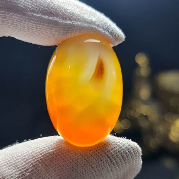 نگین درشت سنگ عقیق معدنی خراسان کد T2431